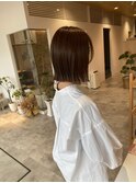 ボブ 切りっぱなし