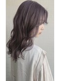透明感グレージュカラー【縮毛矯正/髪質改善/ハイライト】
