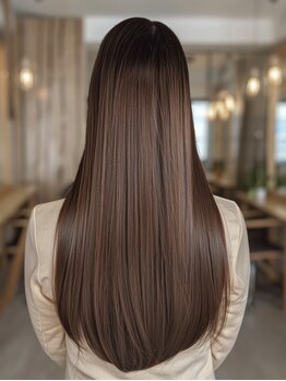 カンナ つくばみどりの(Canna)の写真/大人気の超保湿・髪質改善トリートメントで抜群の艶と潤いを実現*季節や年齢の髪のお悩みもぜひご相談を◎