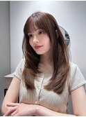 イメチェン/似合わせカット/グレージュブラウン/大手町