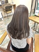 リノカヒリ(Lino kahili)&nbsp;ロングレイヤー×アッシュグレージュ