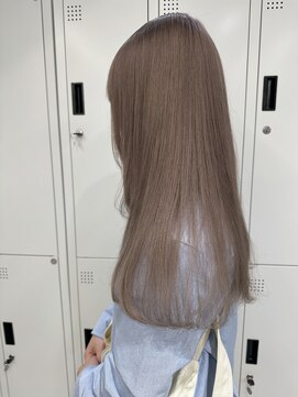 ペレ 栄店(PELE) 前髪/アンブレラカラー/こなれミディ/イメチェン/ウェーブパーマ