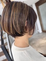 エムドットヘアーサロン(M. hair salon)&nbsp;絶壁解消×丸みショートボブ