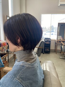 カルムヘアー(Calme hair) 冬でもやっぱりショートがカワイイ！