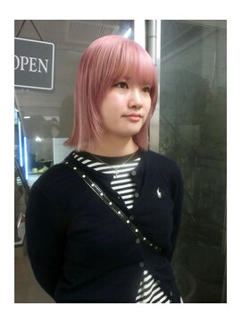 ノラ シブヤ(NORA) 薄ピンクペールピンク桃色カラー