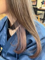 ヘアーレナータ 八王子(HAIR RENATA)&nbsp;20代30代大人可愛いミルクティーベージュインナーカラー