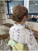 浴衣ヘアアレンジ