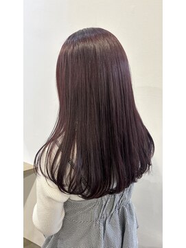 コキリ(kokiri) 【coco】〔カラー〕ブリーチなし明るめのピンクパープルレッド