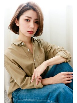 フェリアファム 北千里(FERIA fam) ハイライトカラー/ミルクティーベージュ/レイヤーカット