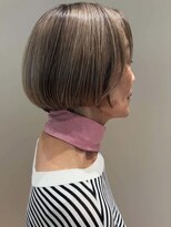 モードケイズ 西宮北口店(MODE K's)&nbsp;ハイライトボブ　白髪ぼかし