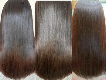 ワンバイワンコレクティブ(onexone collective)の写真/”onexone collective”なら透明感カラー×髪質改善が叶う！どんな色味でもうるツヤな美髪に仕上げます♪