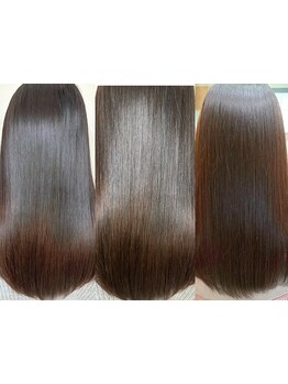 ”onexone collective”なら透明感カラー×髪質改善が叶う！どんな色味でもうるツヤな美髪に仕上げます♪