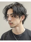 サーフカール/刈り上げセンターパート/フェザーパーマ[立川]