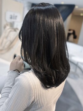 エアー 青山(AIR) ボブミディアムレイヤーボブカラー