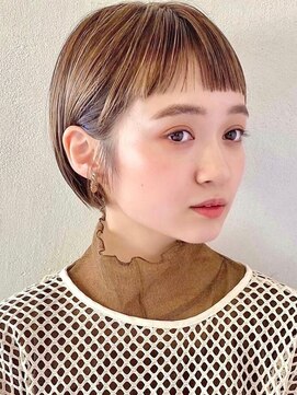 レイラバイアフロート 吉祥寺(Lila by afloat) ぱっつん前髪/ミニボブ/ショートボブ【アフロート吉祥寺 緒方】