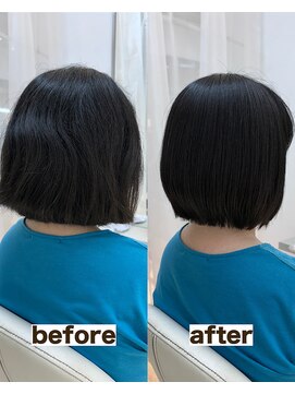 ルスリー 田園調布店(Lsurii) 田園調布髪質改善｜純度100％トリートメント＋カット＋縮毛正矯