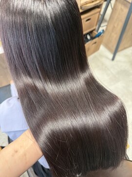 リンクミリ(Link mili) 【地毛風ブラック】髪質改善/韓国ヘア/レイヤーカット