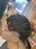 【メンズ人気No1】メンズカット＋ナチュラルパーマ