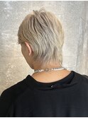 ハイトーン、ハンサムショート、毛流れショート、センターパート