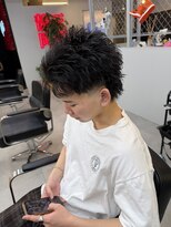 ブリーチ 静岡店(BLEACHi)&nbsp;テーパーフェードスパイキーウルフ
