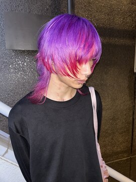 イエナ 渋谷(IENA) ローライトカラーひし形レイヤーボブデザインヘーゼルベージュ