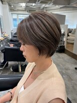 ジーレ(jiire)&nbsp;グレージュハイライト　白髪ぼかし