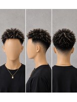 マークバーバーカンパニー 藤沢(MARK BARBER COMPANY.)&nbsp;アフロツイスト×フェード
