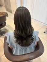 ロハスバイケンジ(LOHAS by KENJE)&nbsp;ゆるめコテ巻き風パーマで叶える♪大人ナチュラルなロングヘア◎