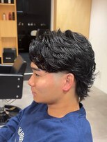 リズヘアーデザイン(RIZ hair design)&nbsp;ニュアンスサーフ/サーフカール/メンズパーマ/テーパーフェード