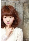 ☆キュートなスタイルをマルサラカラーで大人っぽく☆