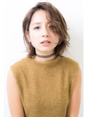【Bonne Nouvelle】ラフ束感ショートボブ×無造作くせパーマ