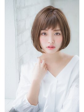 ジョエミバイアンアミ(joemi by Un ami) 【joemi】大人タンバルモリセミウェットボブグレージュ(小倉太郎