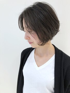 ヘアーポケット リタ(HAIR POCKET ritta) 大人のミニボブ×無造作パーマ