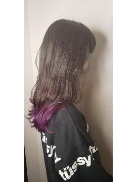 アロー(arrow) ちらっとオシャレな裾カラー【moemi】