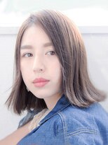 小顔外ハネ,ミディアム20代30代40代50代【銀座/銀座駅】