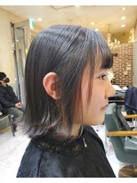 ヨハク(yohak)&nbsp;切りっぱなしボブ