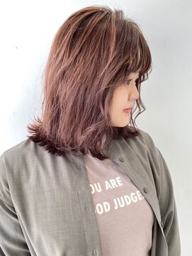 フォーク FOLK 【FOLK】韓国風顔周り☆外ハネ切りっぱなしボブ♪