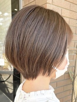 ヘアーサロンクレオ(CREO)の写真/《オリジナルカット＋豊富な提案力》髪質/骨格/クセのお悩みを見極め"あなたに似合うショートを"叶えます