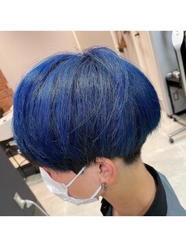 ポリッシュヘアーメイク 金町店(POLISH hair make) ブルーカラー
