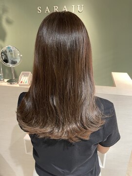 サラジュ 梅田店(SARAJU) saraju ヒラノ 暗めグレージュ