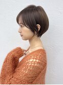 20代30代40代大人かわいいマロンブラウンショート☆
