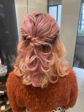 アキオドットヘアー(AKIO.hair) イベント、ライブ仕様に可愛くアレンジセット！