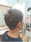メンズ　ブルーグレーヘア