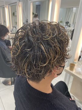 アッシュ 小岩店(Ash) 波巻きスパイラルパーマシャドウパーマツイストスパイラルパーマ