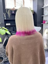 チュダック(ChuDuck)&nbsp;【◎甘くてカワイイ◎】韓国風《ブロンド×ピンク》ケアブリーチ