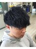 カット＋ツイストパーマ￥10100