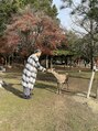 ポート ヘアサロン(PORT HAIR SALON) 長女の誕生日にリクエストの奈良公園行ってきました