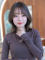 イオ 本厚木(io)&nbsp;レイヤーボブニュアンスカラーくびれ韓国ヘア小顔カット前髪