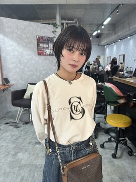 シールドヘアー 沖縄 新都心(C'LD Hair) 【C’LD 】ウルフショート/ショートウルフ/ウルフカット/ウルフ