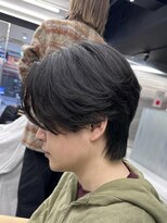 ゼスト 八王子店(ZEST)&nbsp;カルマパーマ/センターパート/福田拓実